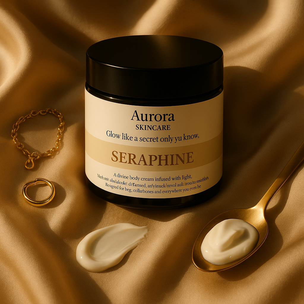 Seraphine - Златен крем за тело.