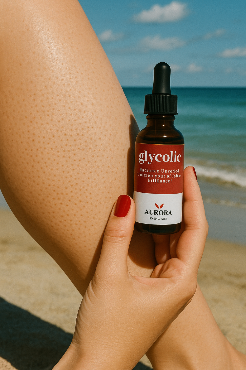 Glycolic Acid - Ексфолира и третира јагодеската кожа кај нозете